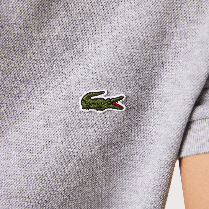 Lacoste Original L.12.12 Slim Fit Polo 646T1267 Grey Chine YRD Men