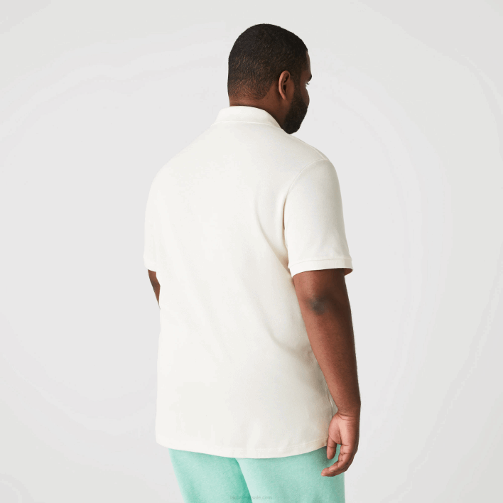 Lacoste Original L.12.12 Slim Fit Polo 646T159 White XFJ Men