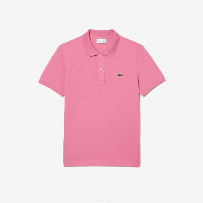 Lacoste Original L.12.12 Slim Fit Polo 646T190 Pink 2R3 Men