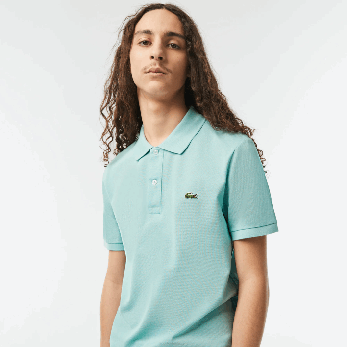 Lacoste Original L.12.12 Slim Fit Polo 646T192 Mint LGF Men