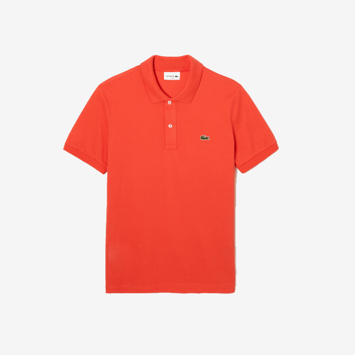 Lacoste Original L.12.12 Slim Fit Polo 646T200 Orange 02K Men