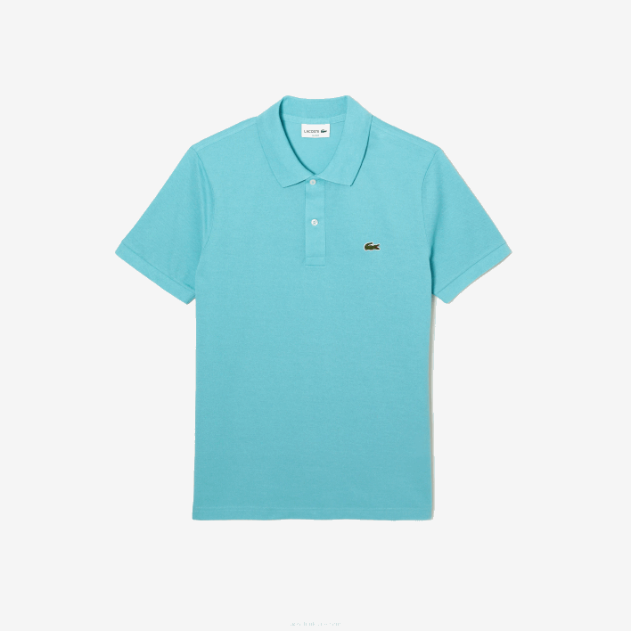 Lacoste Original L.12.12 Slim Fit Polo 646T201 Turquoise BVG Men