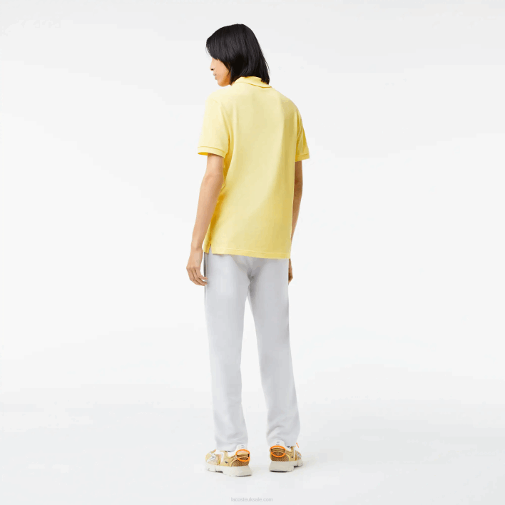 Lacoste Original L.12.12 Slim Fit Polo 646T220 Yellow 107 Men