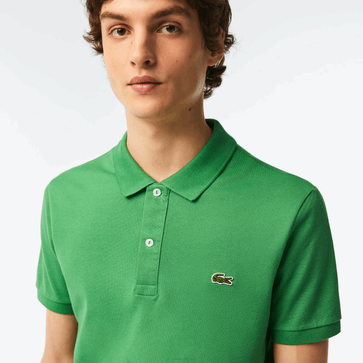 Lacoste Original L.12.12 Slim Fit Polo 646T248 Green L94 Men