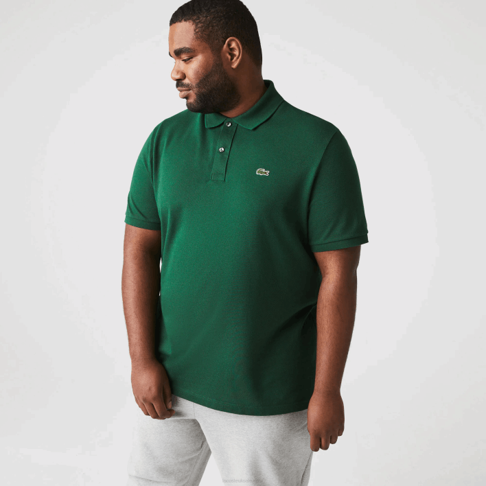 Lacoste Original L.12.12 Slim Fit Polo 646T730 Green 132 Men
