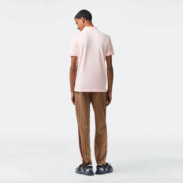 Lacoste Original L.12.12 Slim Fit Polo 646T740 Light Pink T03 Men