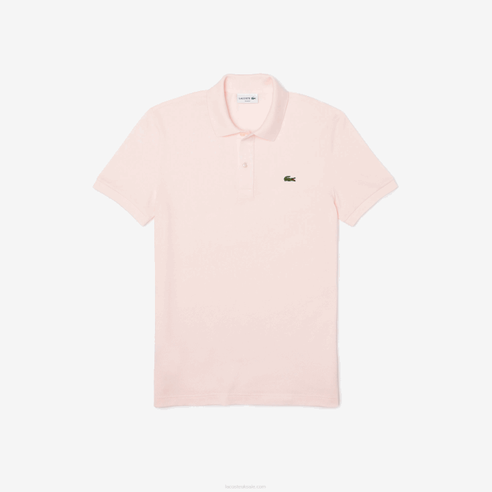 Lacoste Original L.12.12 Slim Fit Polo 646T740 Light Pink T03 Men