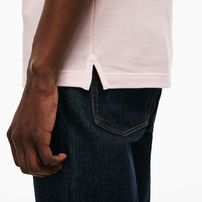 Lacoste Original L.12.12 Slim Fit Polo 646T740 Light Pink T03 Men