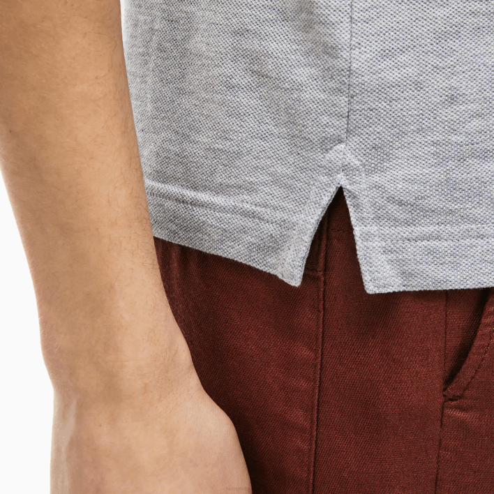 Lacoste Original L.12.12 Slim Fit Polo 646T766 Grey Chine CCA Men