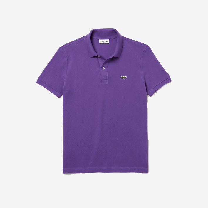 Lacoste Original L.12.12 Slim Fit Polo 646T789 Purple S5Z Men