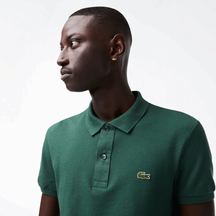 Lacoste Original L.12.12 Slim Fit Polo 646T834 Green 5HX Men