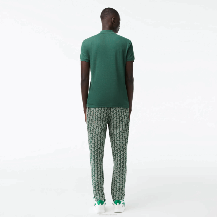 Lacoste Original L.12.12 Slim Fit Polo 646T834 Green 5HX Men