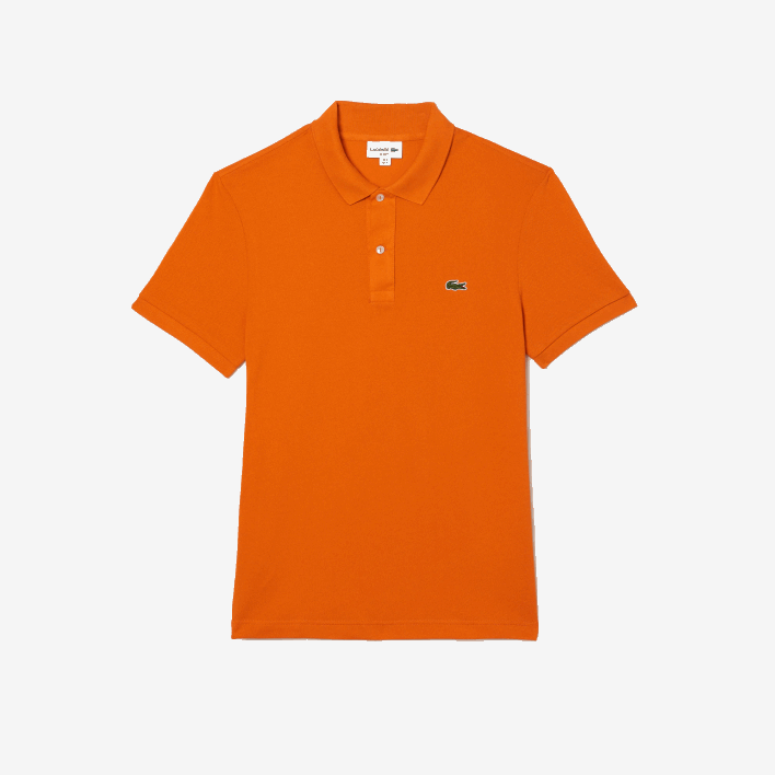 Lacoste Original L.12.12 Slim Fit Polo 646T876 Orange Z4D Men