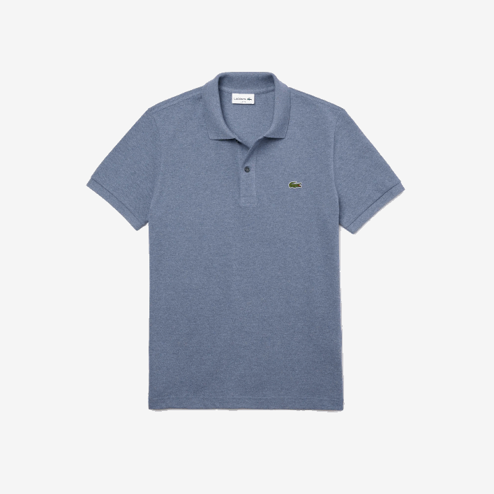 Lacoste Original L.12.12 Slim Fit Polo 646T883 Blue Chine 1GF Men