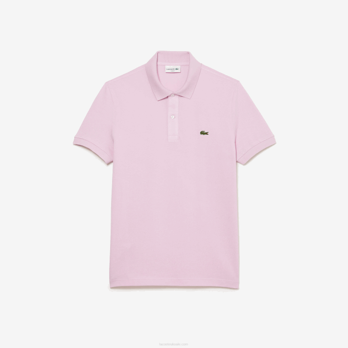 Lacoste Original L.12.12 Slim Fit Polo 646T889 Pink Z4H Men