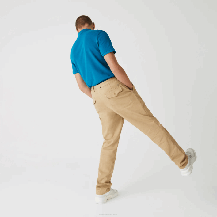 Lacoste Original L.12.12 Slim Fit Polo 646T891 Blue YZW Men