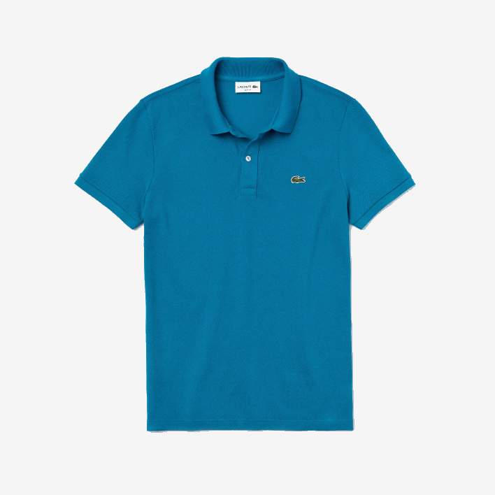 Lacoste Original L.12.12 Slim Fit Polo 646T891 Blue YZW Men