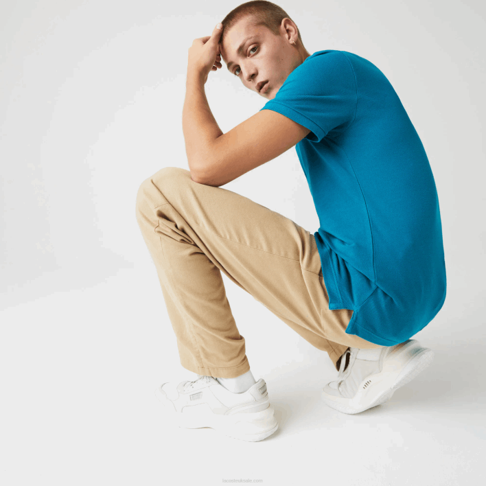 Lacoste Original L.12.12 Slim Fit Polo 646T891 Blue YZW Men