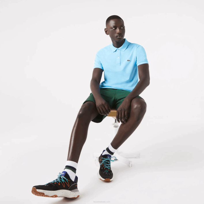 Lacoste Original L.12.12 Slim Fit Polo 646T934 Blue ZAU Men