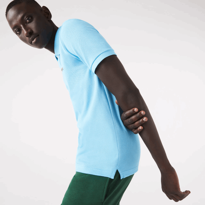 Lacoste Original L.12.12 Slim Fit Polo 646T934 Blue ZAU Men