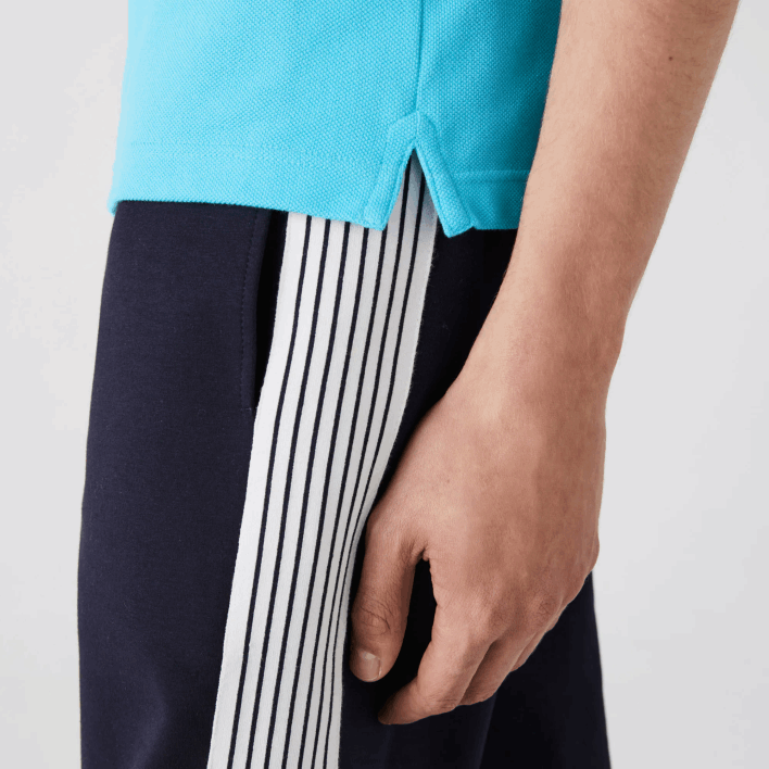 Lacoste Original L.12.12 Slim Fit Polo 646T935 Turquoise HL5 Men