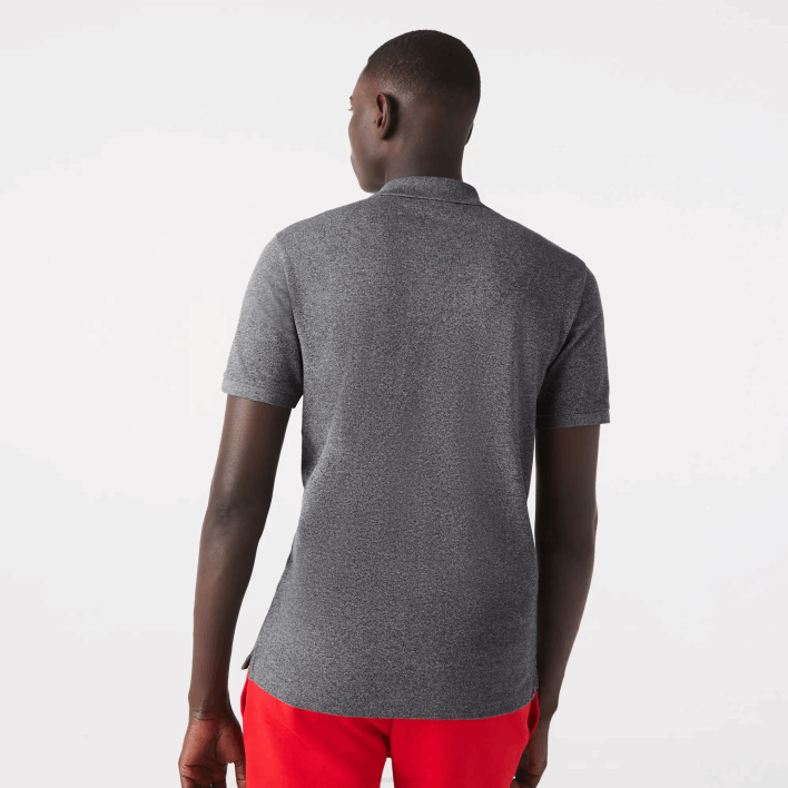 Lacoste Original L.12.12 Slim Fit Polo 646T937 Grey Chine E8G Men