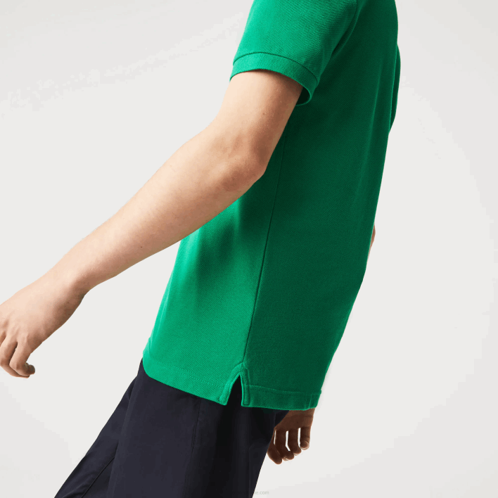 Lacoste Original L.12.12 Slim Fit Polo 646T940 Green LDM Men