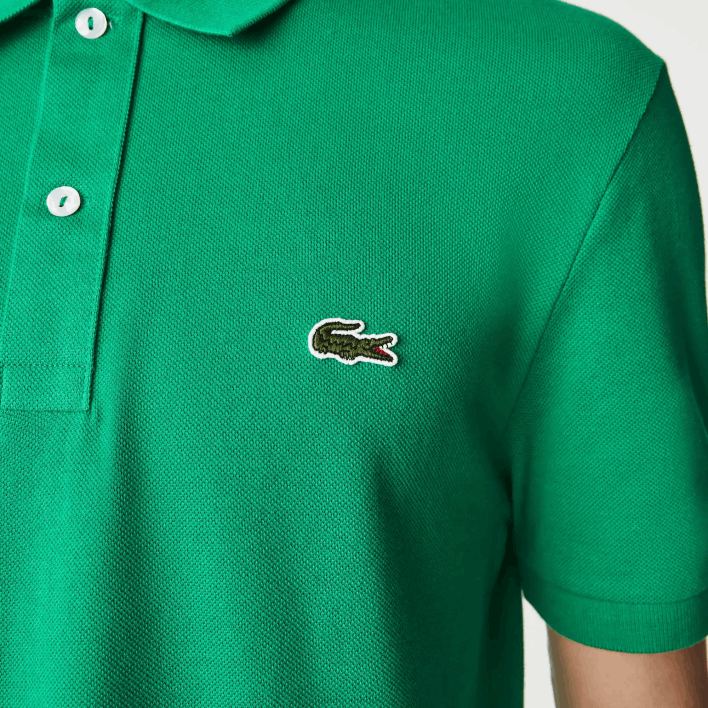 Lacoste Original L.12.12 Slim Fit Polo 646T940 Green LDM Men