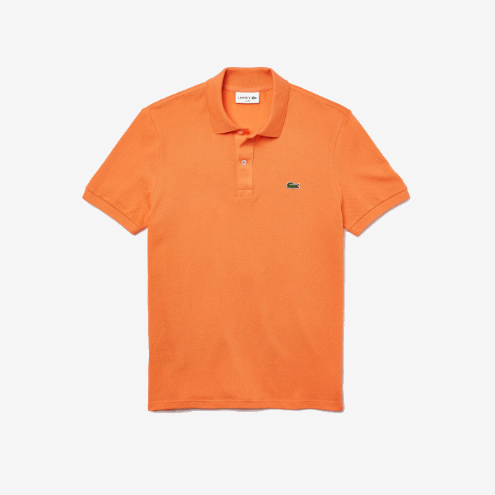 Lacoste Original L.12.12 Slim Fit Polo 646T943 Orange NPB Men