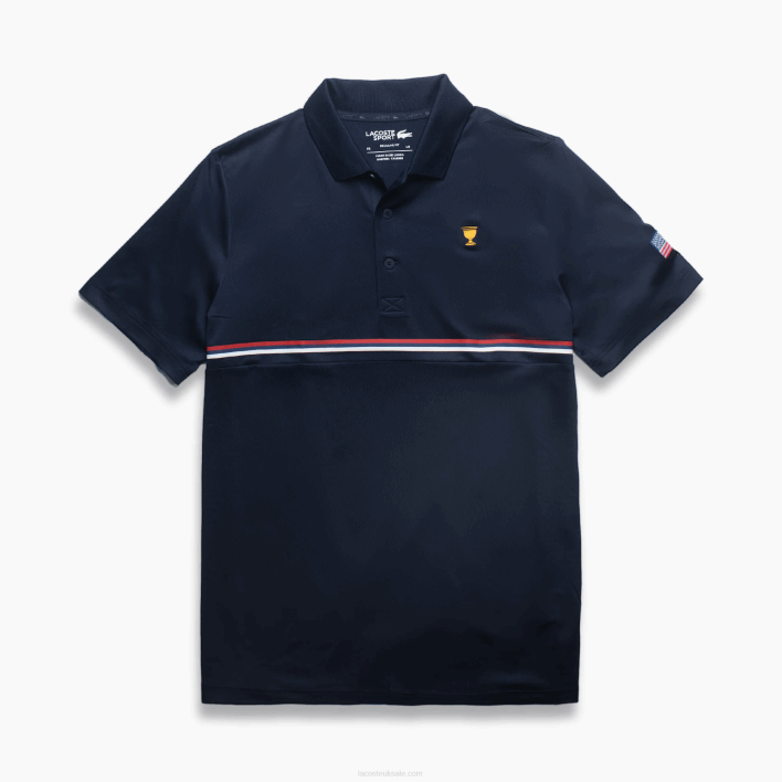 Navy Blue Red White T55