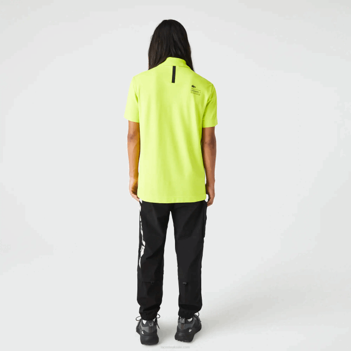 Lacoste Regular Fit Branded Pique Polo 646T627 Yellow 90V Men