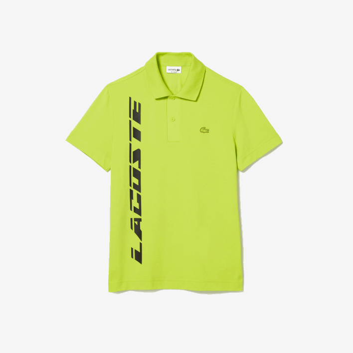 Lacoste Regular Fit Branded Pique Polo 646T627 Yellow 90V Men