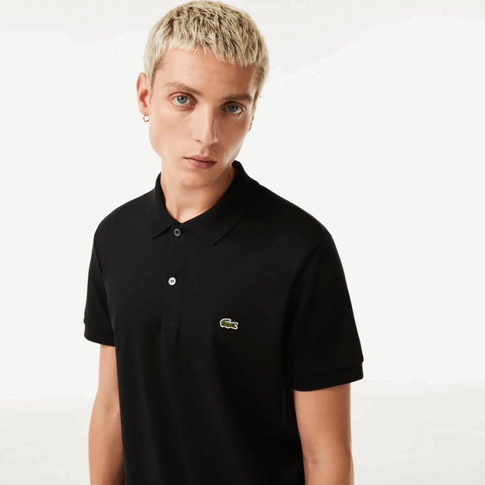 Lacoste Regular Fit Pima Cotton Polo 646T807 Black 031 Men