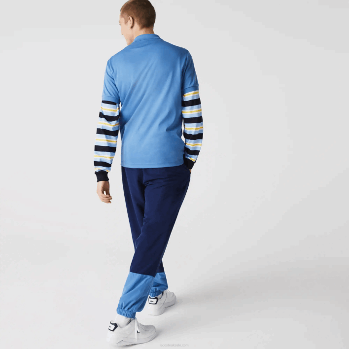 Lacoste Regular Fit Pima Cotton Polo 646T928 Blue 776 Men