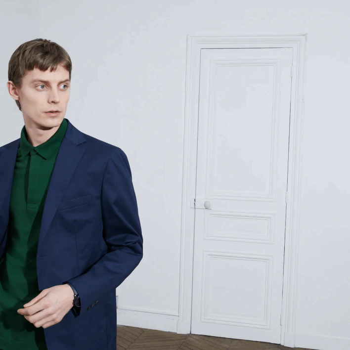 Lacoste Smart Paris Stretch Cotton Pique Polo 646T658 Green 132 Men