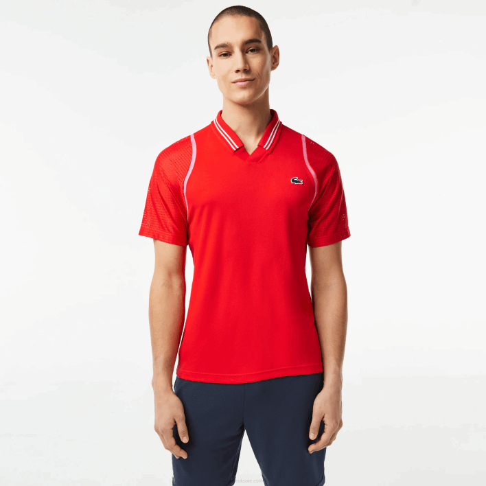 Lacoste Tennis x Daniil Medvedev Polo 646T233 Red S5H Men
