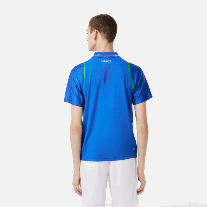 Lacoste Tennis x Daniil Medvedev Polo 646T234 Blue KXB Men
