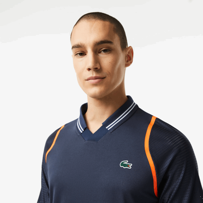 Lacoste Tennis x Daniil Medvedev Polo 646T235 Blue KXE Men