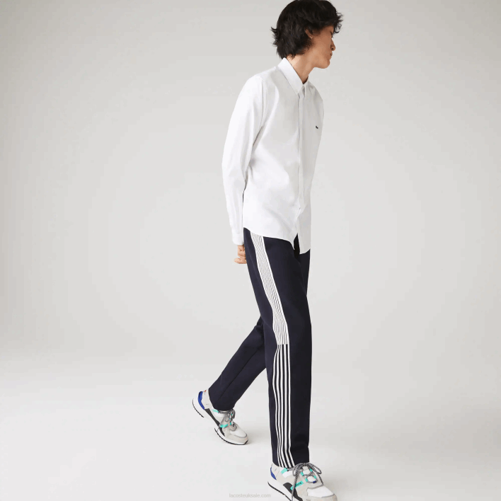Lacoste Regular Fit Premium Cotton Shirt 646T1494 White 001 Men