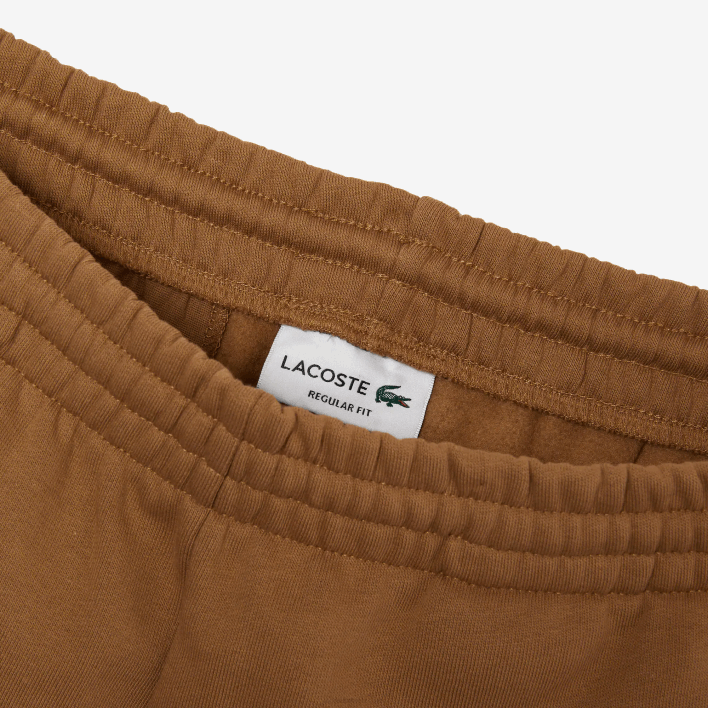 Lacoste Organic Brushed Cotton Fleece Shorts 646T1397 Brown Z0W Men