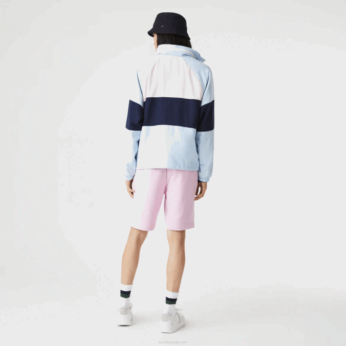 Lacoste Organic Brushed Cotton Fleece Shorts 646T1576 Pink Z4H Men