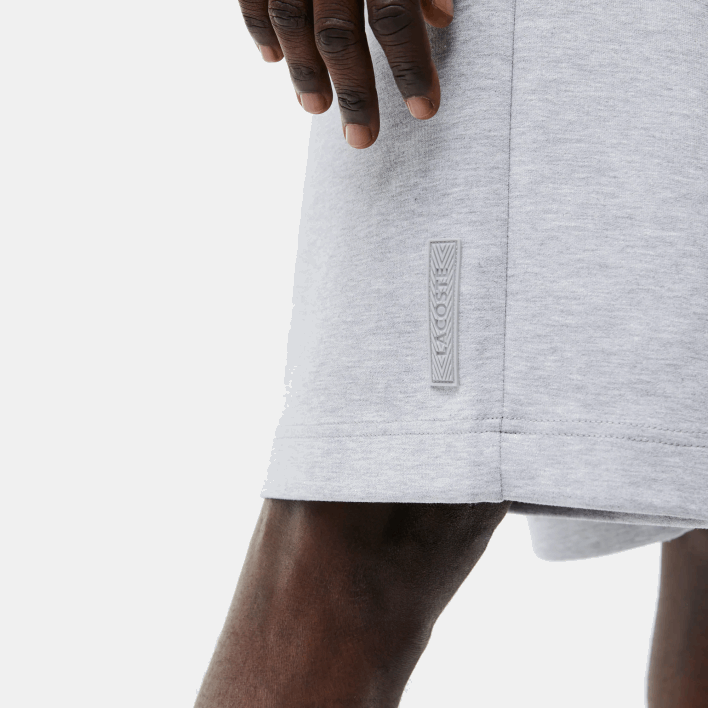 Lacoste Reflective Print Shorts 646T1355 Grey Chine CCA Men