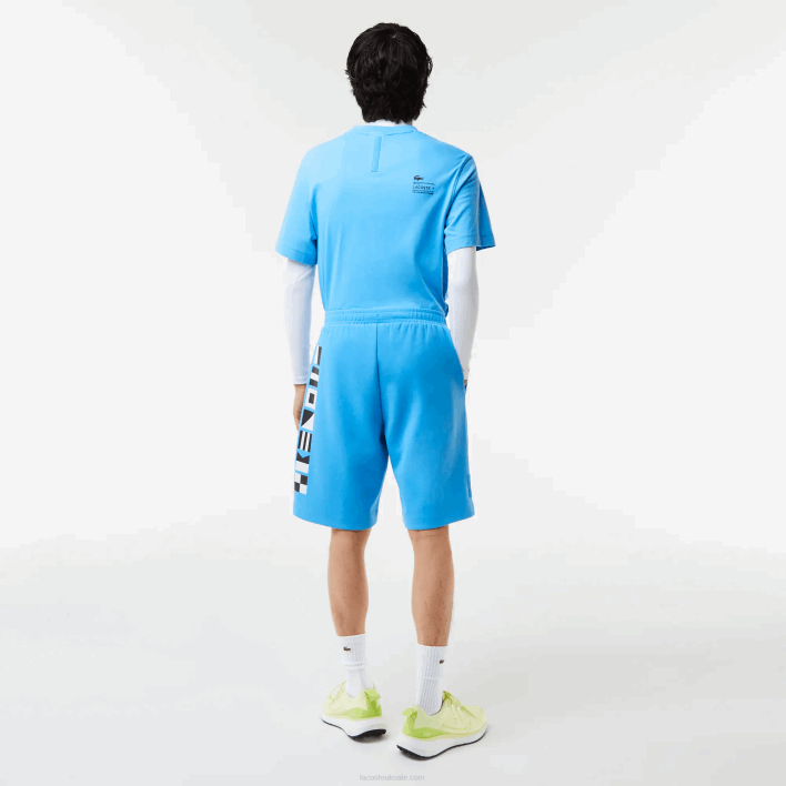Lacoste Reflective Print Shorts 646T1356 Blue 4XA Men