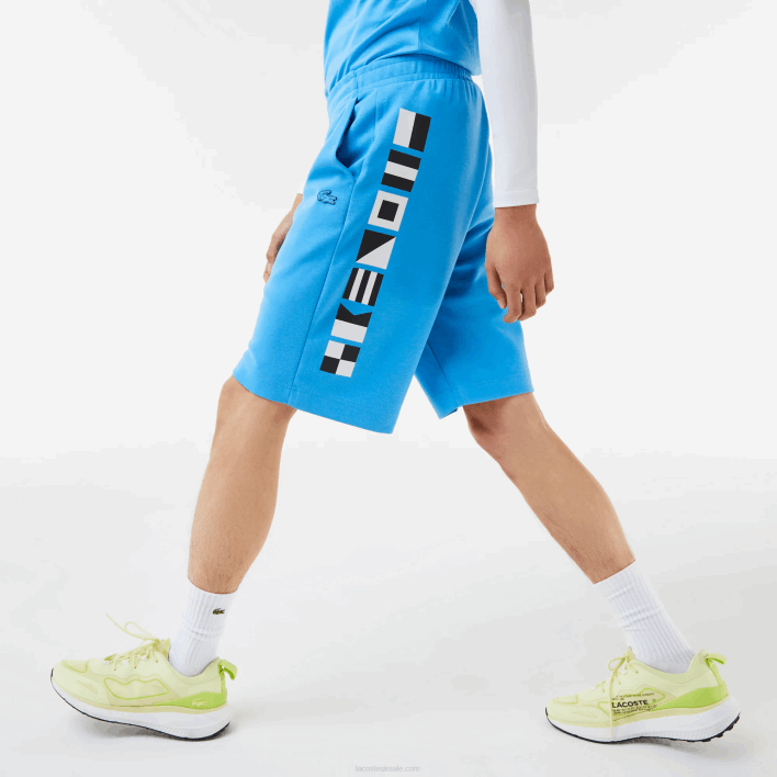 Lacoste Reflective Print Shorts 646T1356 Blue 4XA Men