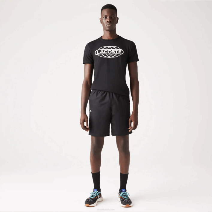 Lacoste SPORT Taffeta Tennis Shorts 646T1332 Black 031 Men