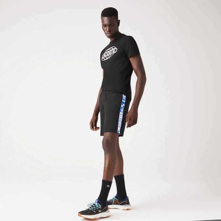 Lacoste SPORT Taffeta Tennis Shorts 646T1332 Black 031 Men