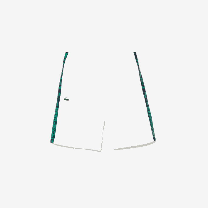 Lacoste SPORT Taffeta Tennis Shorts 646T1333 White 001 Men