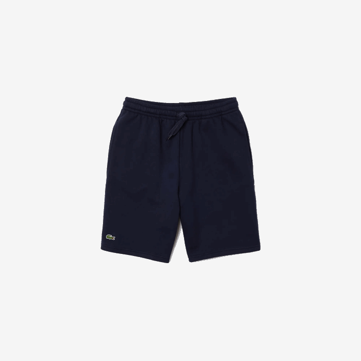 Lacoste SPORT Tennis Fleece Shorts 646T1338 Navy Blue 166 Men