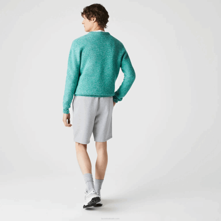 Lacoste SPORT Tennis Fleece Shorts 646T1361 Grey Chine CCA Men