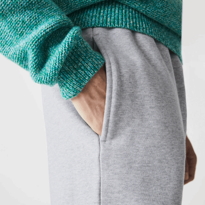 Lacoste SPORT Tennis Fleece Shorts 646T1361 Grey Chine CCA Men